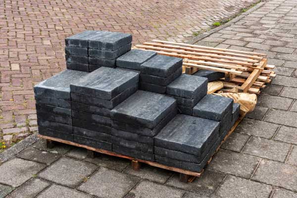 Bloques para la construcción a base de caucho reciclado